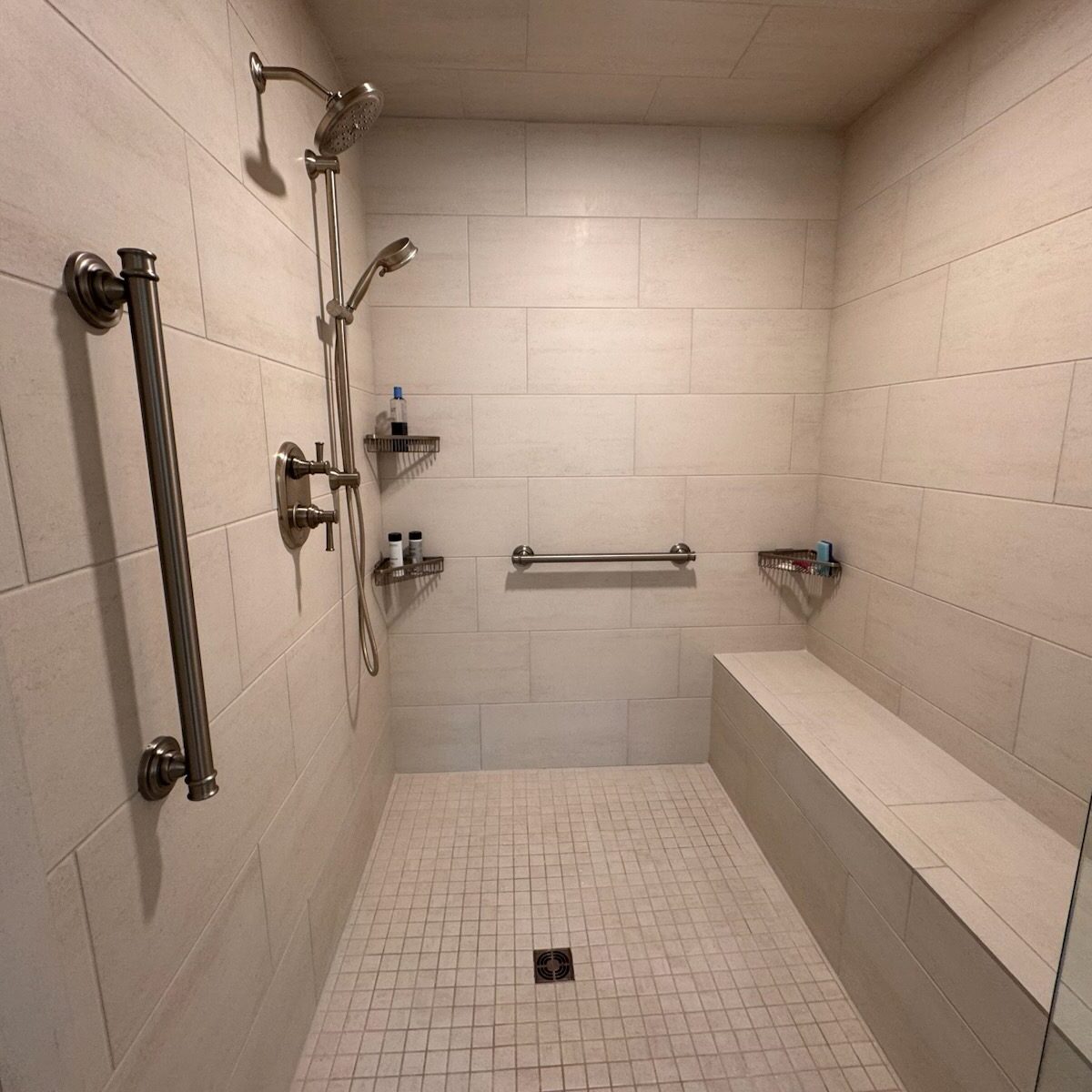 BenchMark Home Services accessible bathroom design